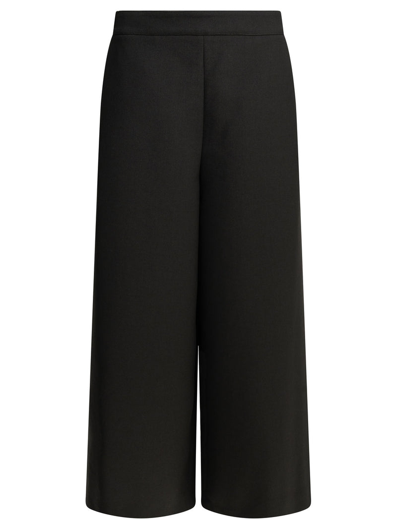 Chloe Pantalones Chloé de sastre de lana negros para mujer - World Class Fashion