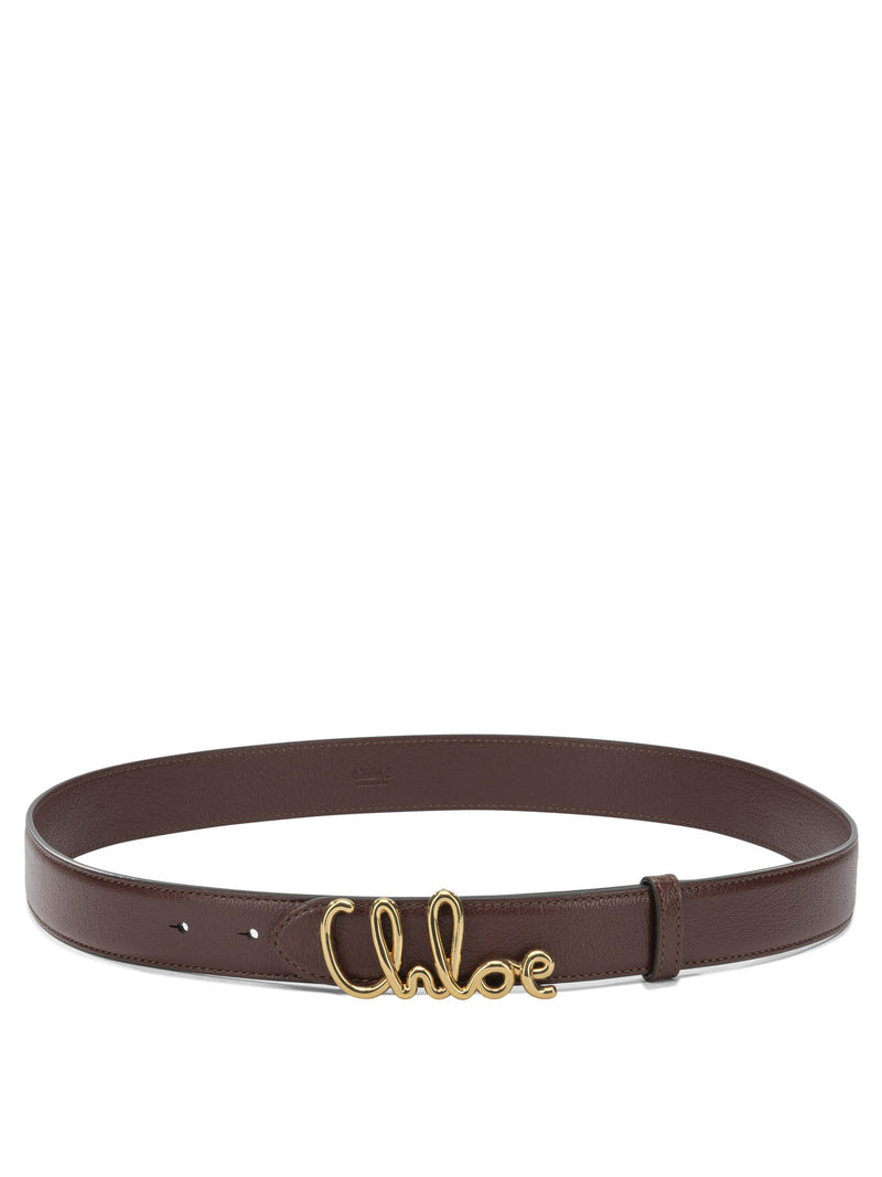 Chloe Chloé Chloé Iconic Leather Belt - World Class Fashion