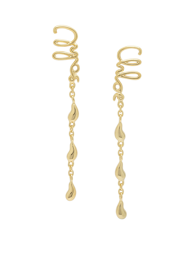 Chloe Chloé Iconic Earrings Gold Women - World Class Fashion