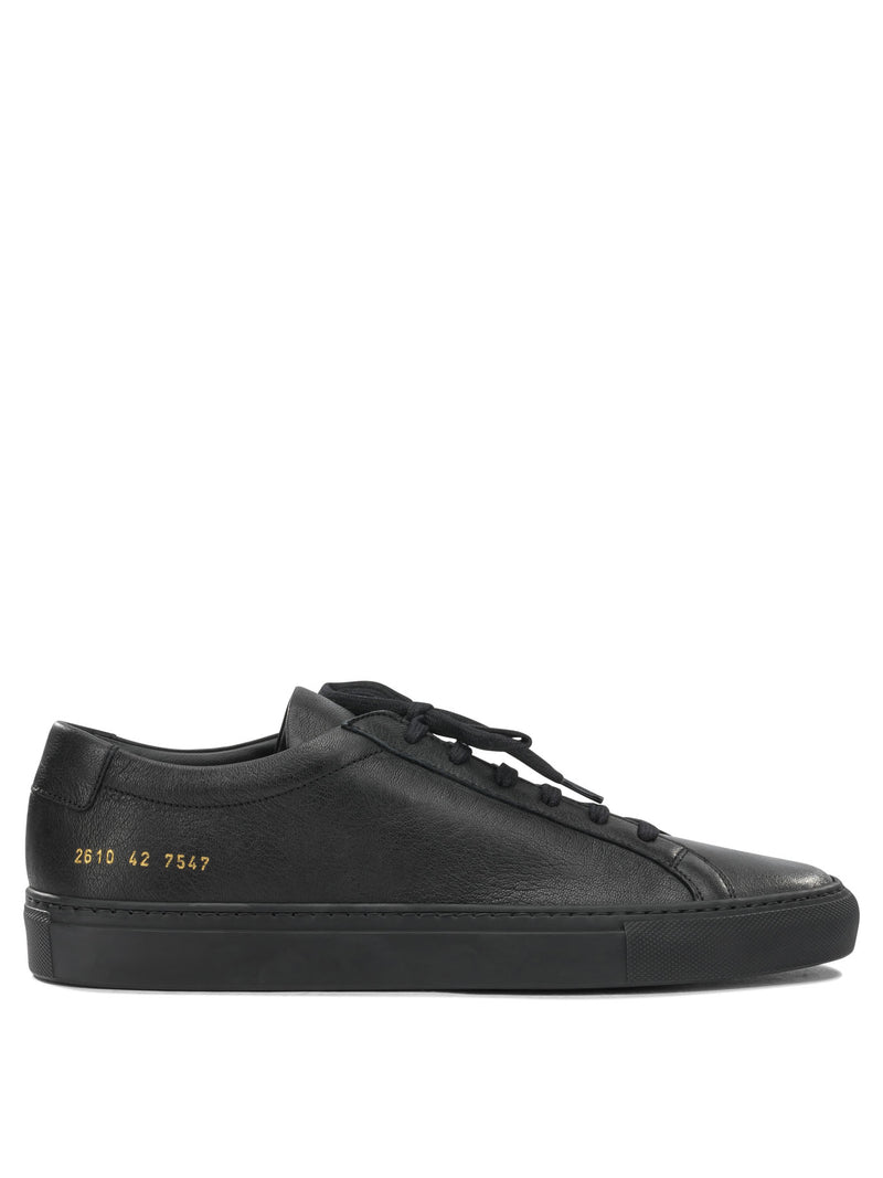 Common Projects Common Projects Original Achilles Low-top Sneakers Black - World Class Fashion