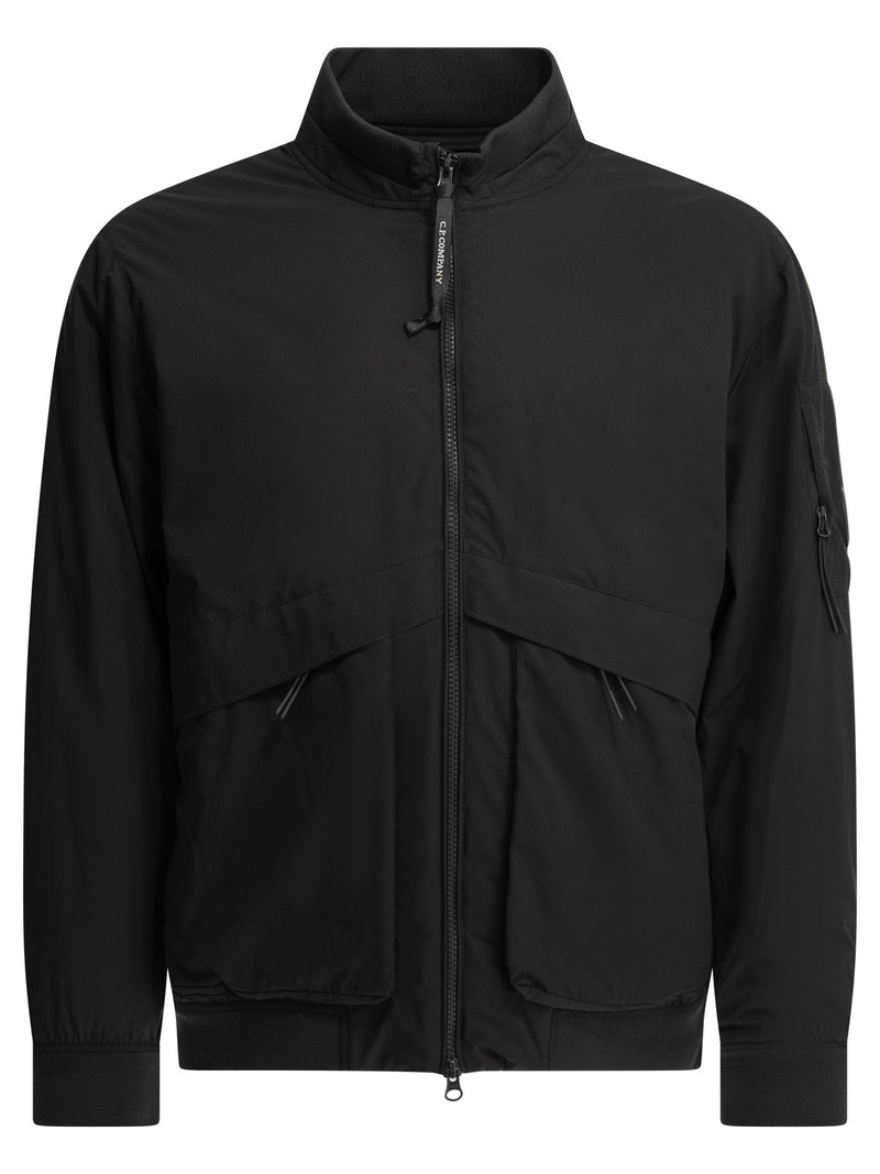 C.P. Company C.P. Company Pro-tek Primaloft® Silver Bomber Jacket Black - World Class Fashion