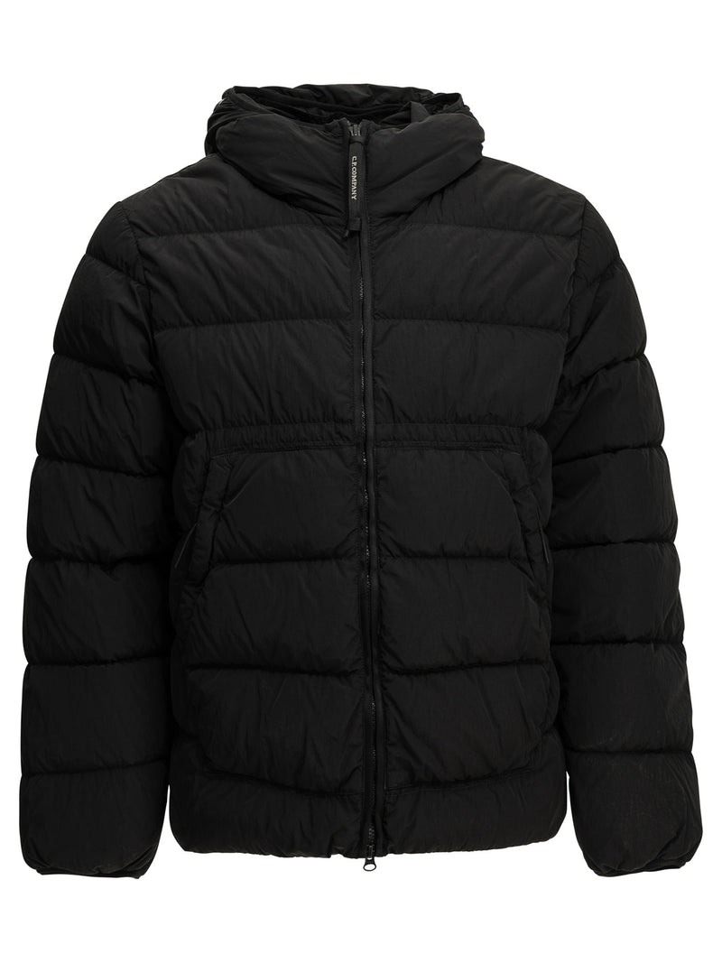 C.P. Company C.P. Company Chrome-R Goggle Down Jacket Black - World Class Fashion