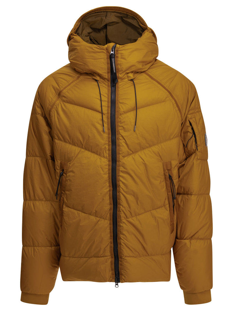 C.P. Company C.P. Company Down Shield Short Jacket Yellow - World Class Fashion