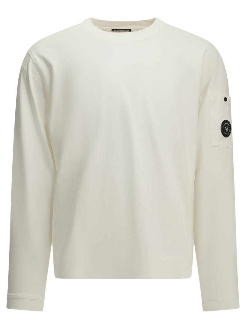 C.P. Company C.P. Company Crewneck T-shirt White Men - World Class Fashion