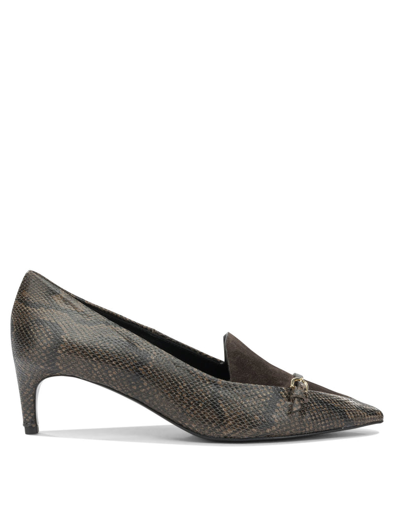 Del Carlo Del Carlo Leather Pumps Brown Women - World Class Fashion