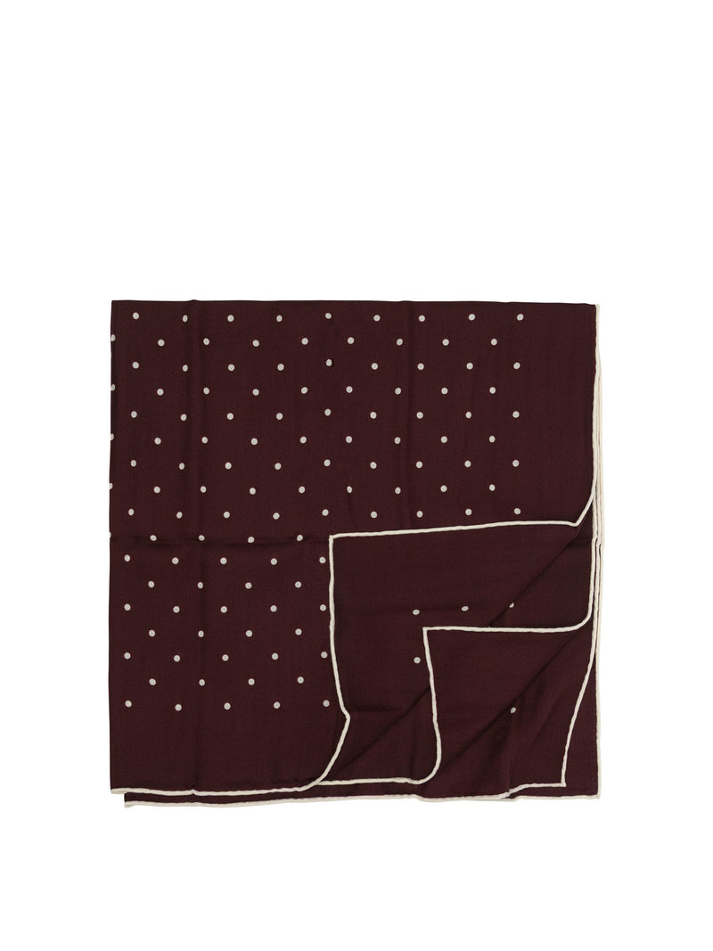 Destin Destin Wool Scarf Bordeaux Women - World Class Fashion