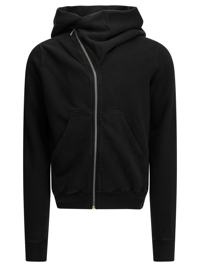 DRKSHDW DRKSHDW Mountain Zip-up Sweatshirt Black - World Class Fashion