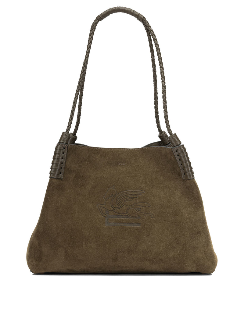 Etro Etro Libra Small Shoulder Bag Brown - World Class Fashion
