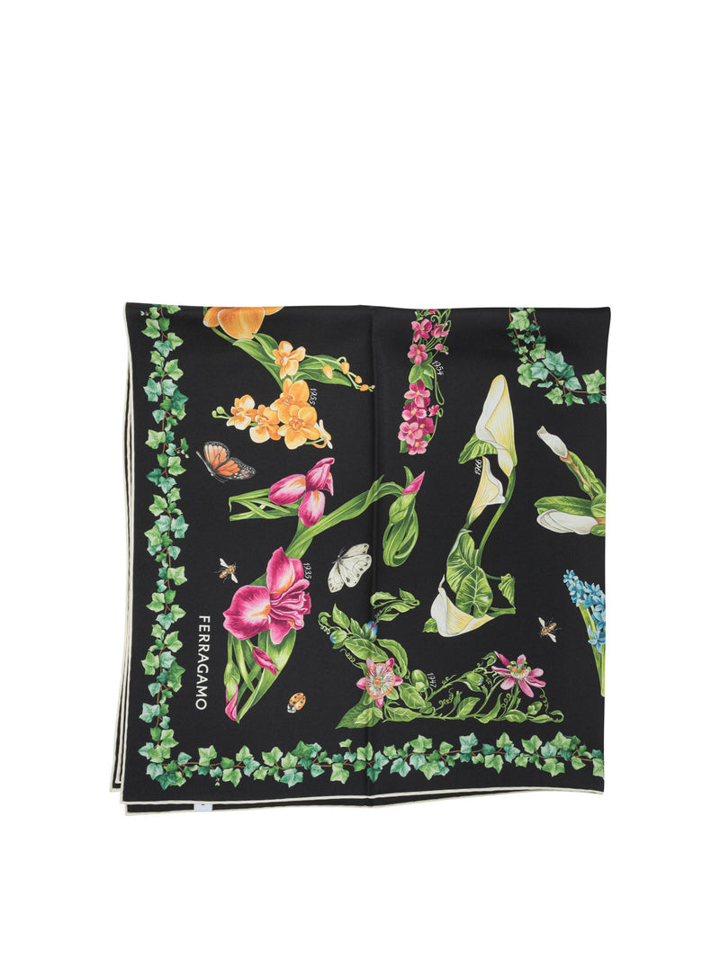 Ferragamo Ferragamo Eden Shoes Scarf Black - World Class Fashion