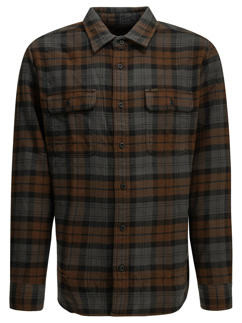 Filson Filson Casual Flannel Shirt Brown Men - World Class Fashion