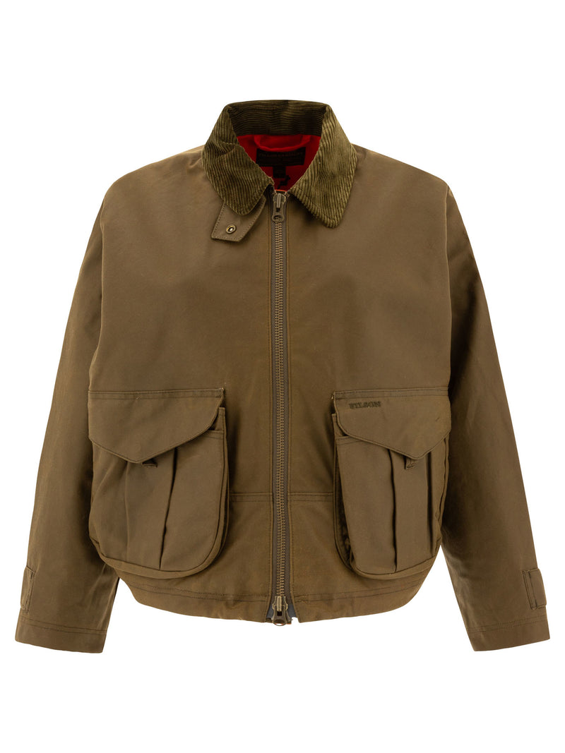 Filson Chaqueta Filson Shelter ligera, color marrón - World Class Fashion