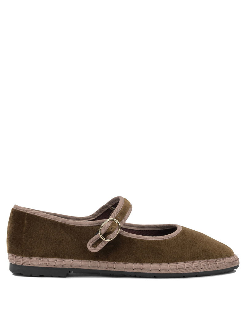 Flabelus Flabelus Balthasar Friulane Mary Jane Brown - World Class Fashion