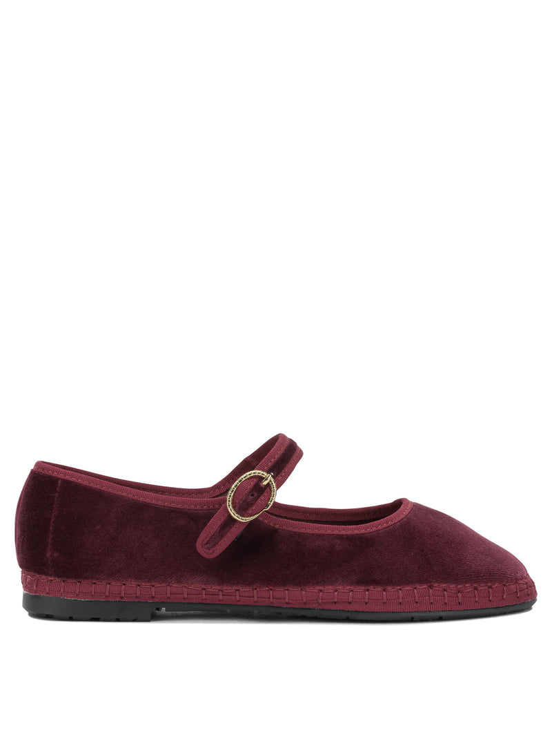 Flabelus Flabelus Lucrecia Friulane Mary Janes Bordeaux - World Class Fashion