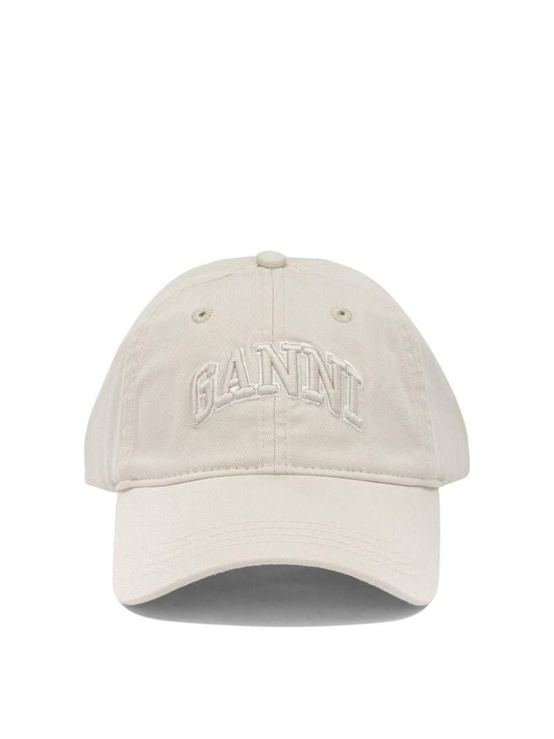 Ganni Ganni Baseball Cap With Logo - World Class Fashion