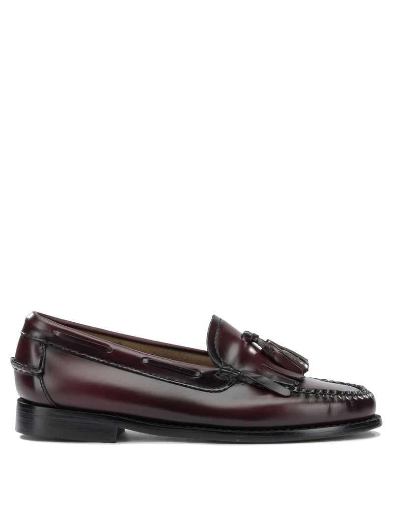 G.h. Bass & Co. G.h. Bass & Co. Weejuns Esther Kiltie Loafers Bordeaux - World Class Fashion