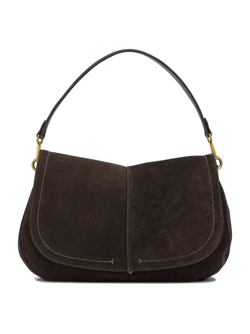 Gianni Chiarini Gianni Chiarini Helena Round Shoulder Bag Brown - World Class Fashion