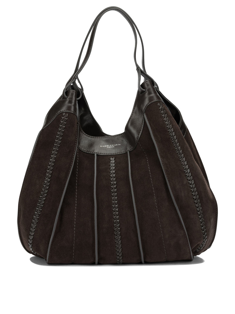 Gianni Chiarini Gianni Chiarini Ralph Dua Espresso Shoulder Bag - World Class Fashion