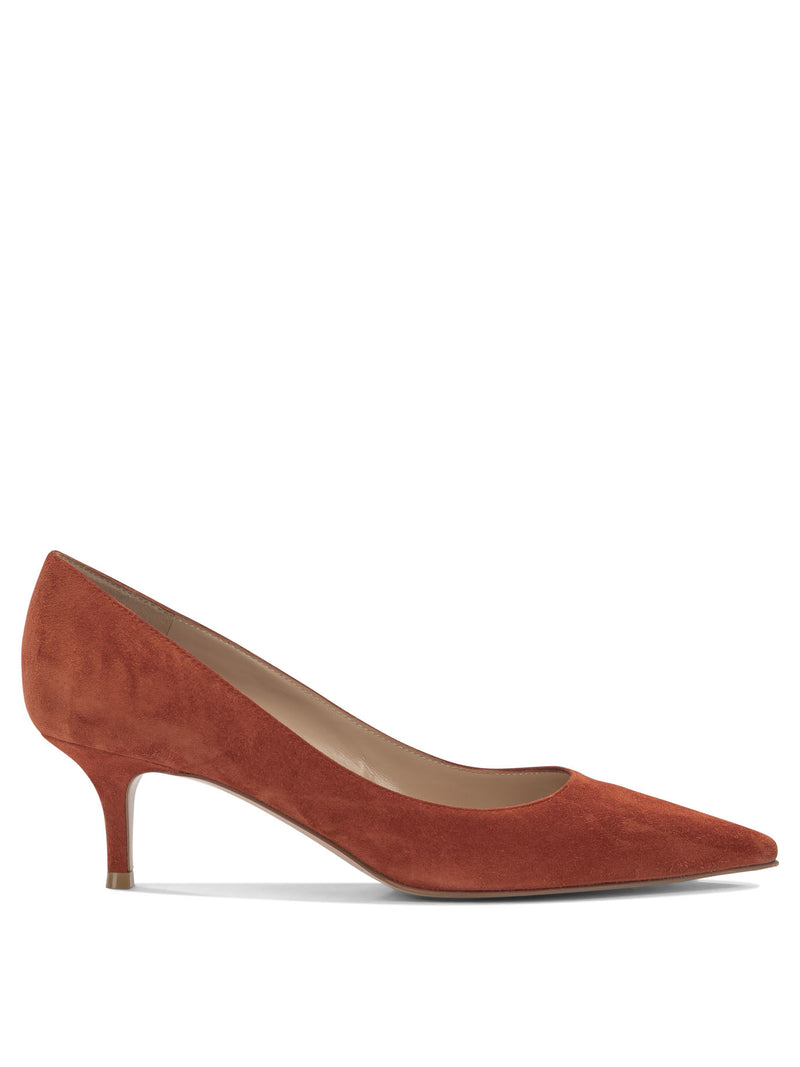 Gianvito Rossi Gianvito Rossi Gianvito 55mm Pumps Orange - World Class Fashion