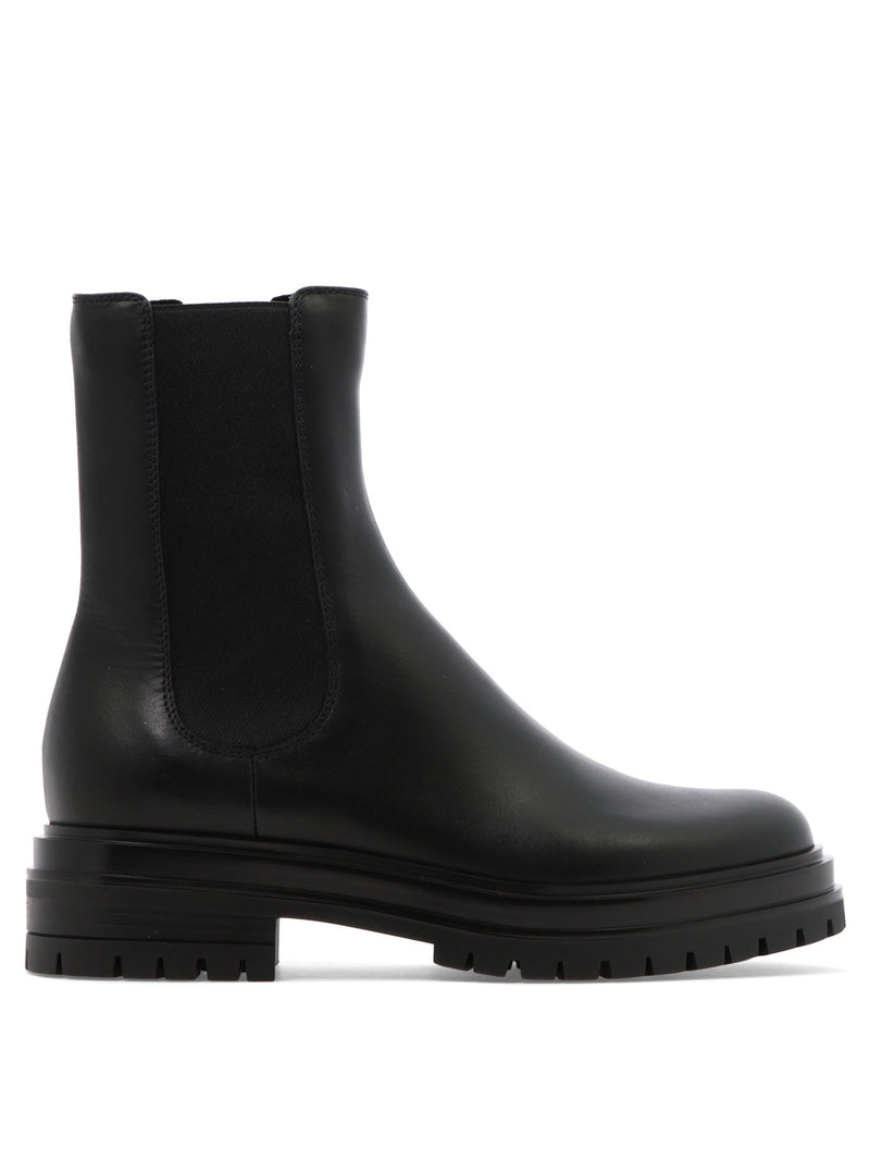 Gianvito Rossi Gianvito Rossi Chester Chelsea Boots Black - World Class Fashion