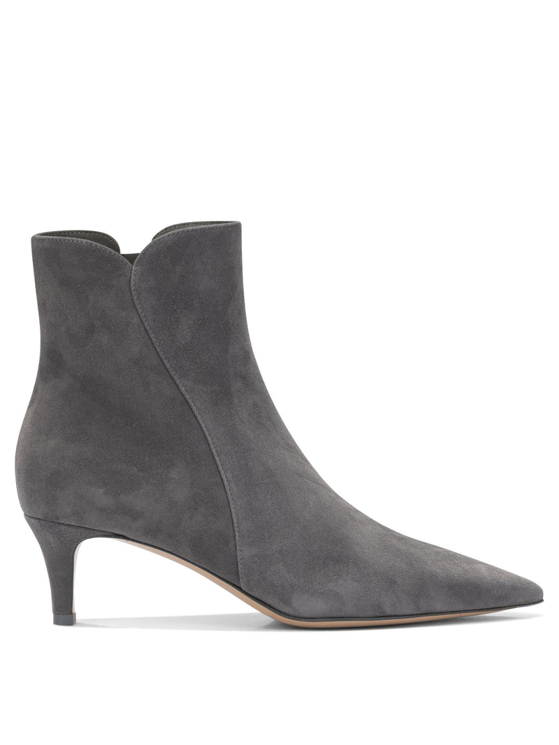 Gianvito Rossi Gianvito Rossi Levy 55mm Ankle Boots Grey Women - World Class Fashion