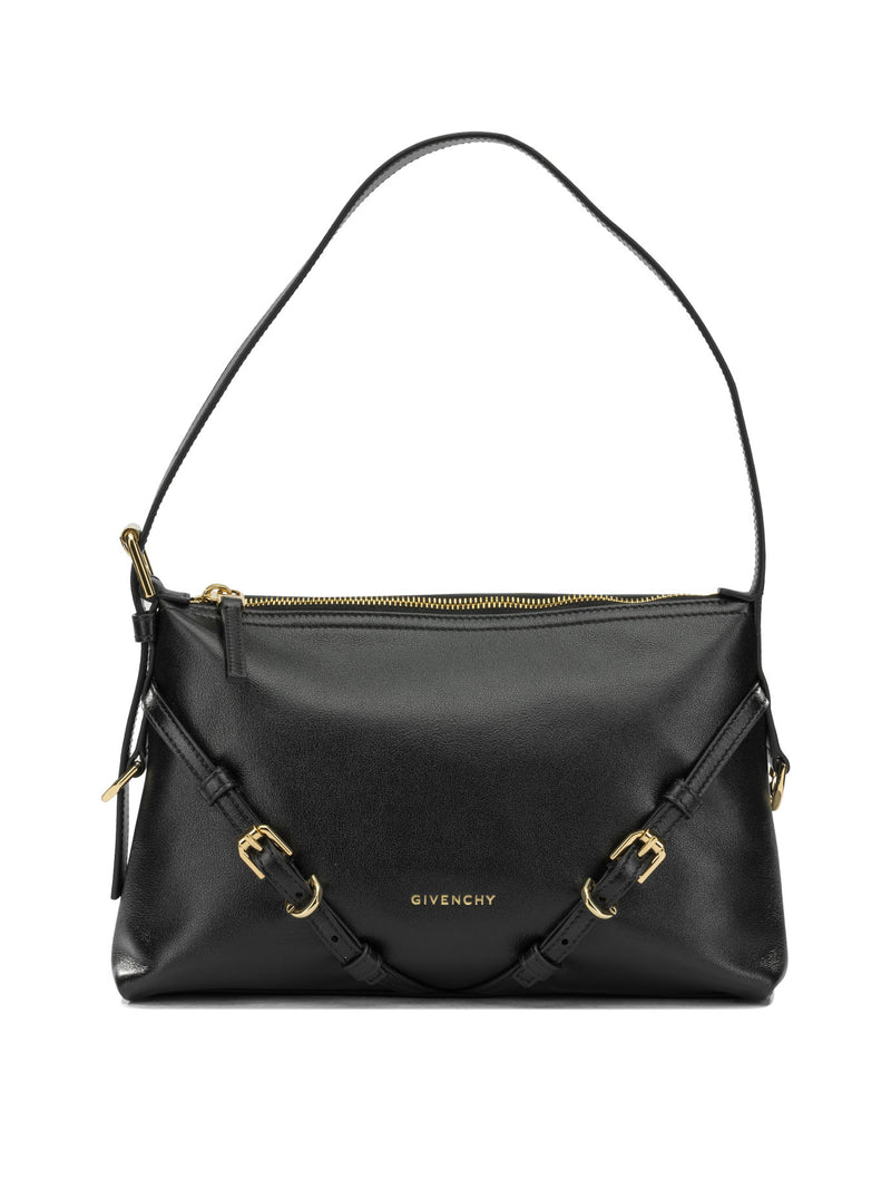 Givenchy Bolso de Hombro Pequeño Voyou de Givenchy Negro - World Class Fashion