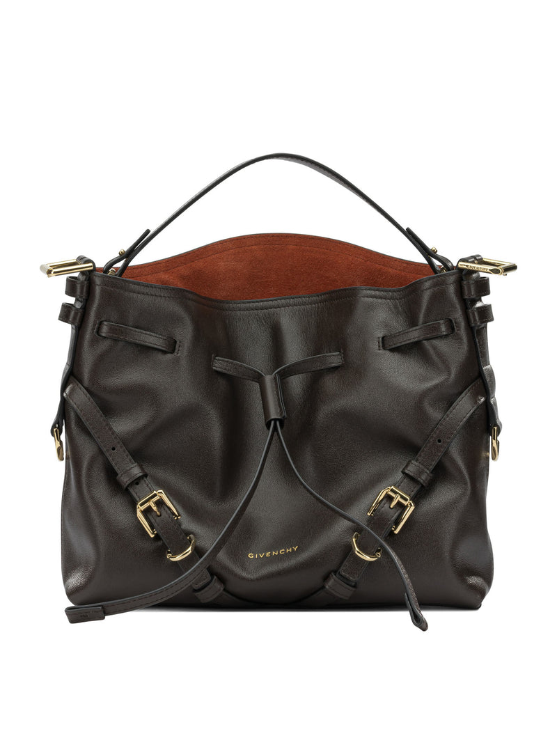 Givenchy Givenchy Voyou Bucket Small Handbag Brown - World Class Fashion