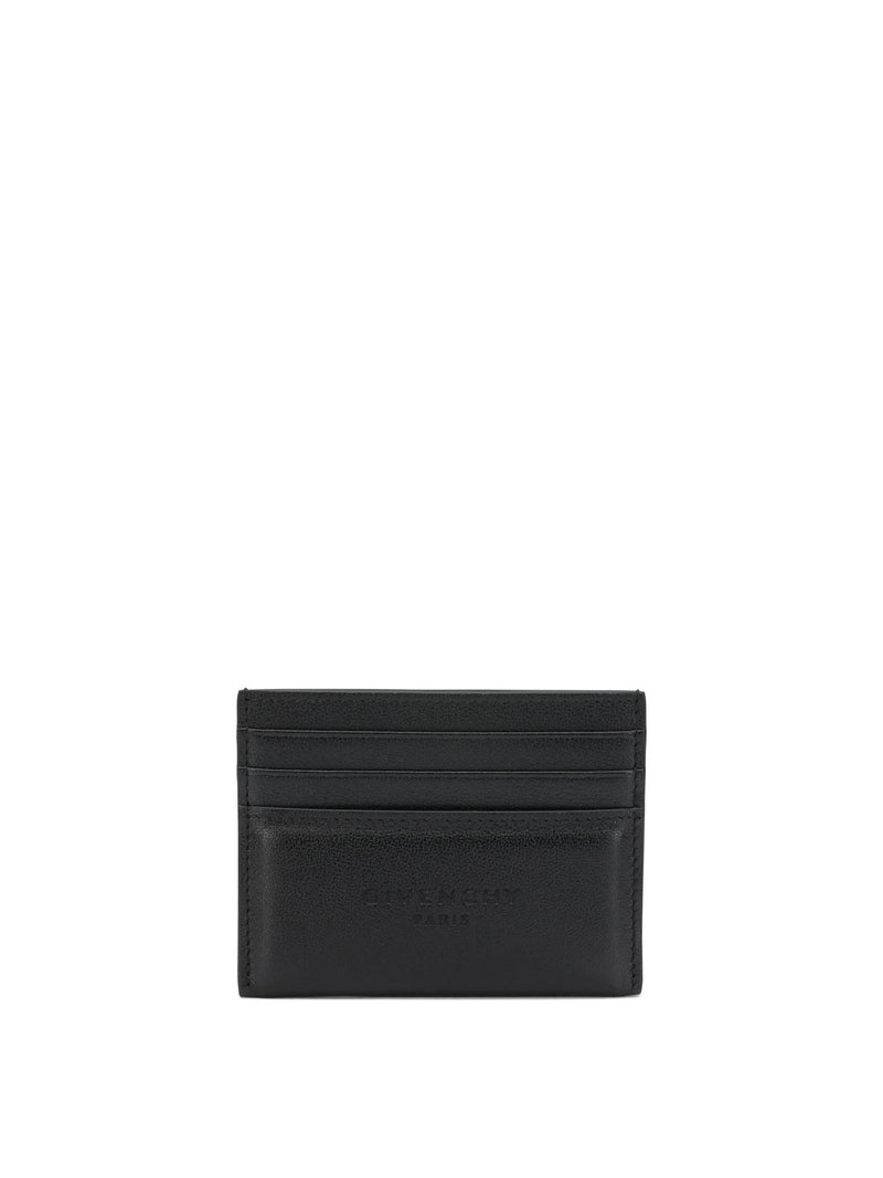 Givenchy Givenchy Antigonia Stamped Card Holder Black - World Class Fashion