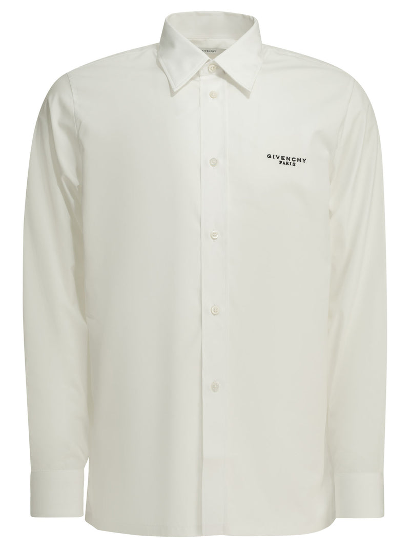 Givenchy Givenchy Casual Logo Shirt White Men - World Class Fashion