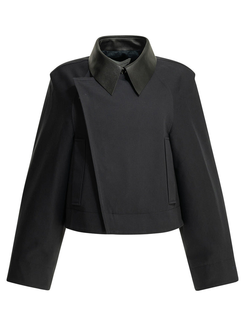 Givenchy Givenchy Lightweight Cropped Jacket Blue Women - World Class Fashion