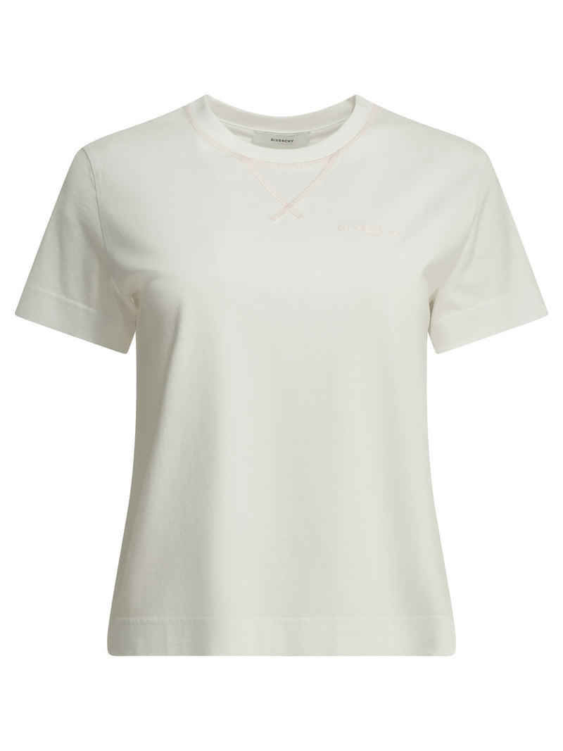 Givenchy Givenchy Crew-neck T-shirt White Women - World Class Fashion