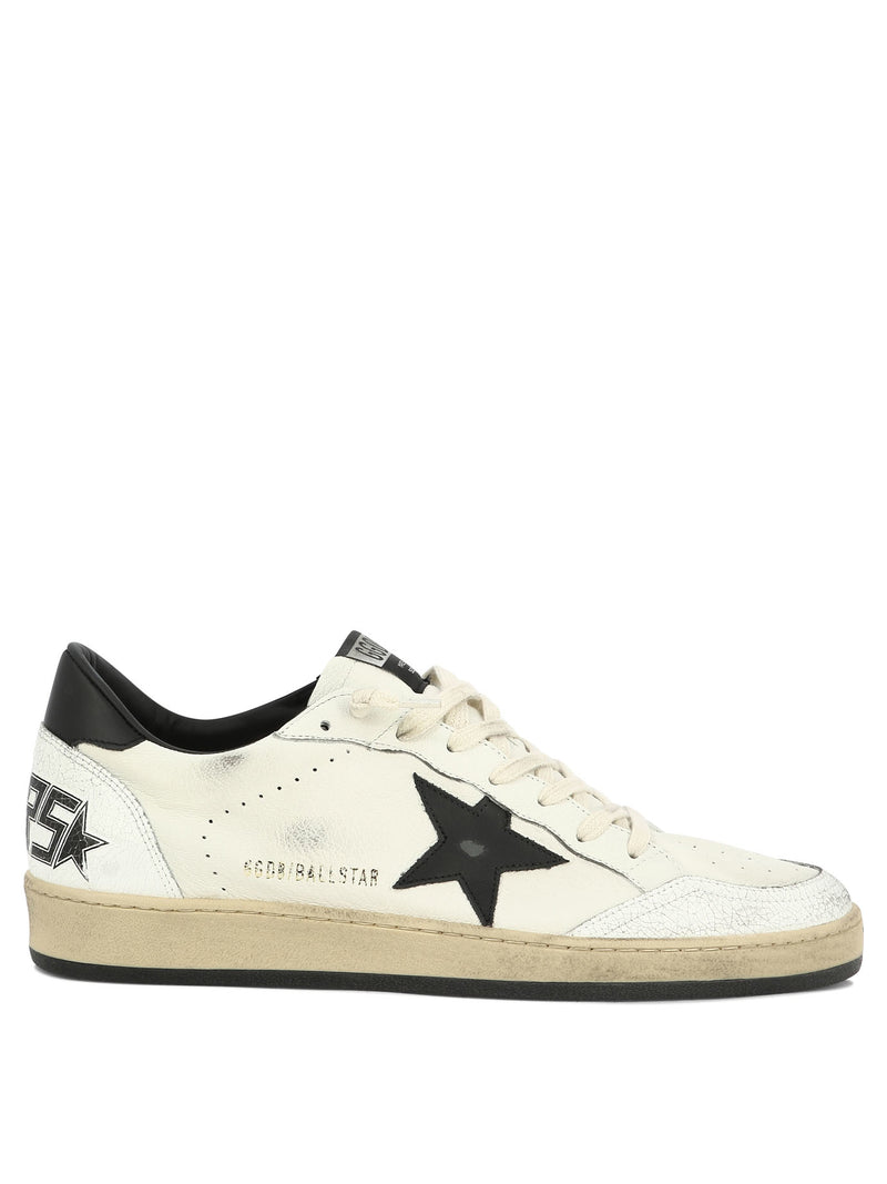 Golden Goose Zapatillas bajas Golden Goose Ball Star blancas para hombre - World Class Fashion