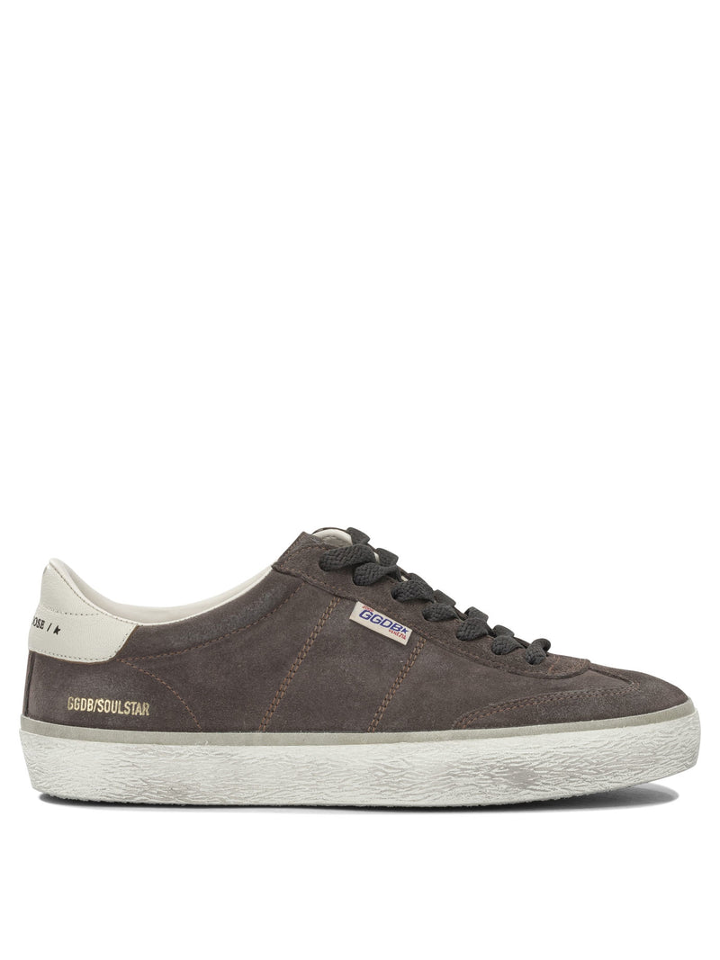 Golden Goose Golden Goose Soul Star Low-top Sneakers Brown - World Class Fashion