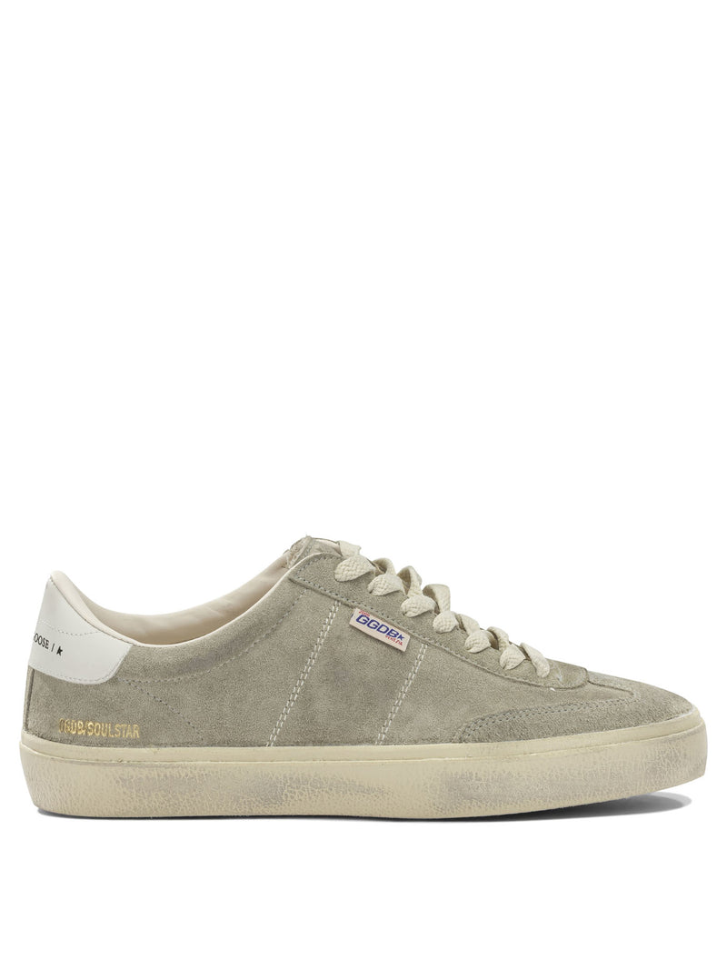 Golden Goose Golden Goose Soul Star Low-top Sneakers Beige - World Class Fashion