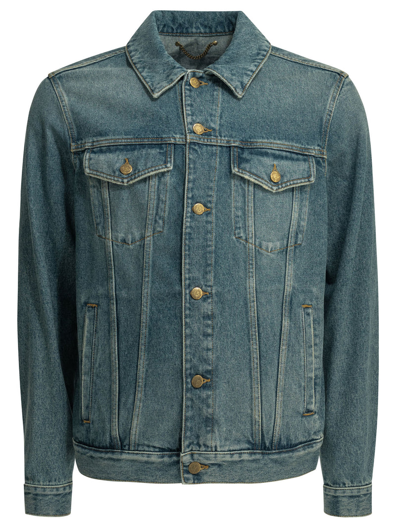 Golden Goose Golden Goose Denim Jacket Light Blue Men - World Class Fashion