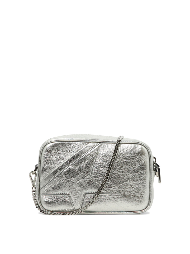 Golden Goose Golden Goose Mini Star Crossbody Bag Silver - World Class Fashion