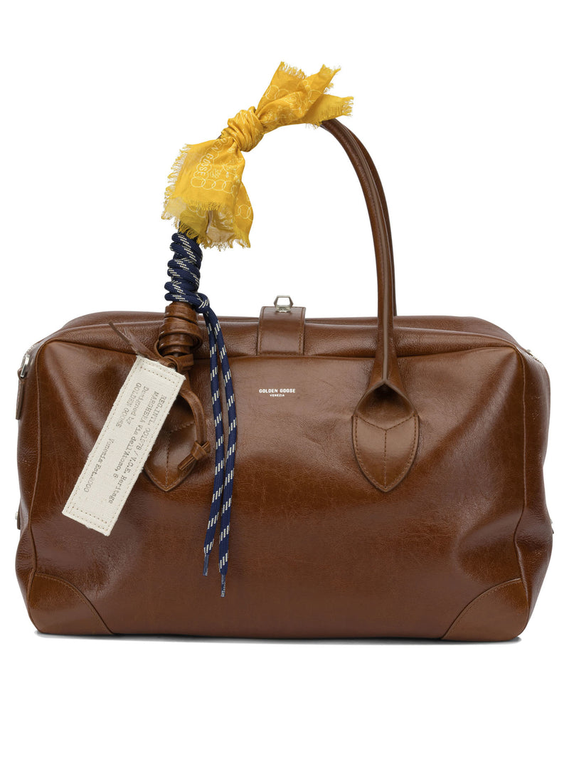 Golden Goose Golden Goose Vita Large Handbag Brown - World Class Fashion