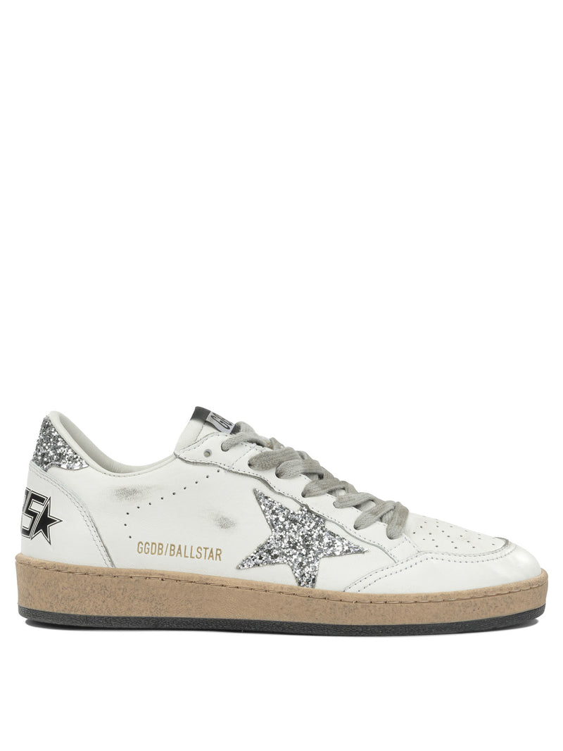 Golden Goose Zapatillas Golden Goose Ball Star Plata para Mujer - World Class Fashion