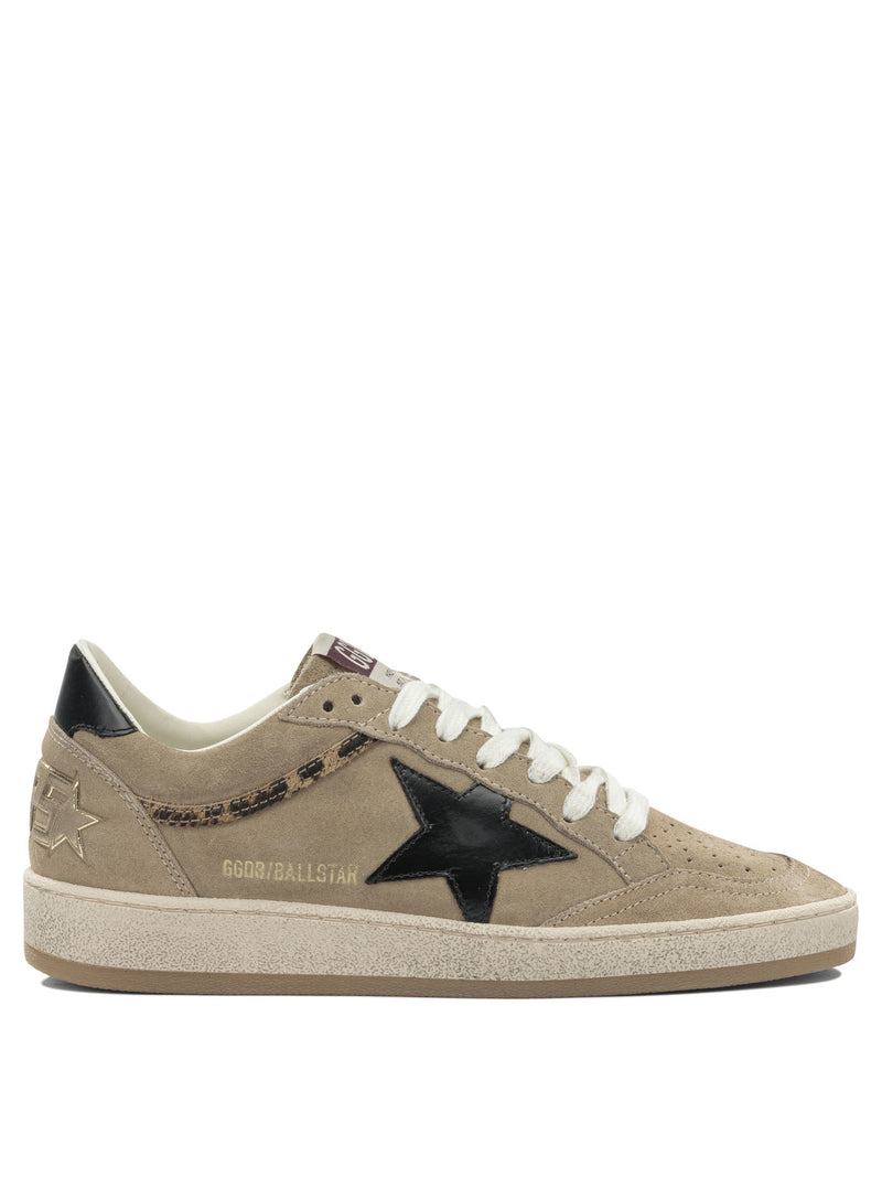 Golden Goose Golden Goose Ball Star Low-top Sneakers Beige - World Class Fashion