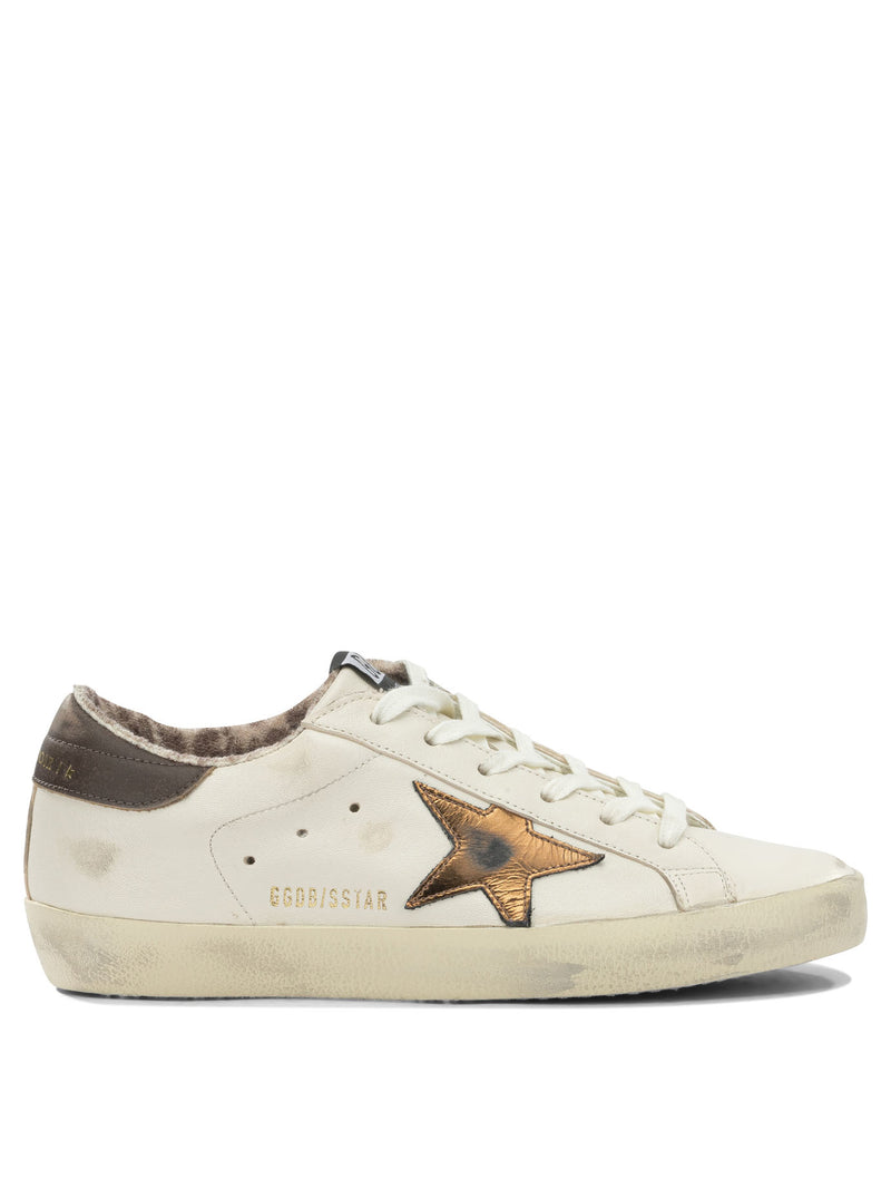 Golden Goose Golden Goose Super Star Low-top Sneakers Brown - World Class Fashion
