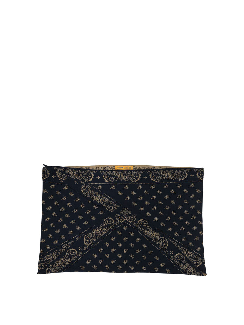 Guest In Residence Guest In Residence Cotton Silk Scarf Blue - World Class Fashion