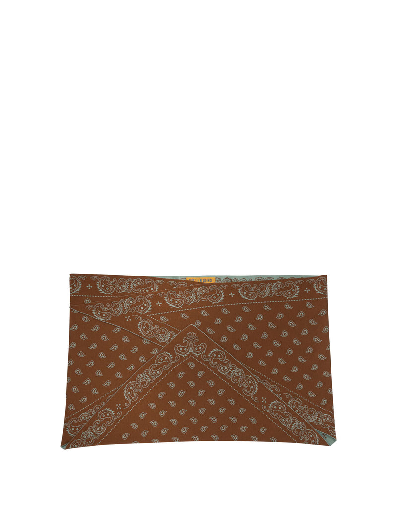 Guest In Residence Guest In Residence Cotton Silk Scarf Orange - World Class Fashion