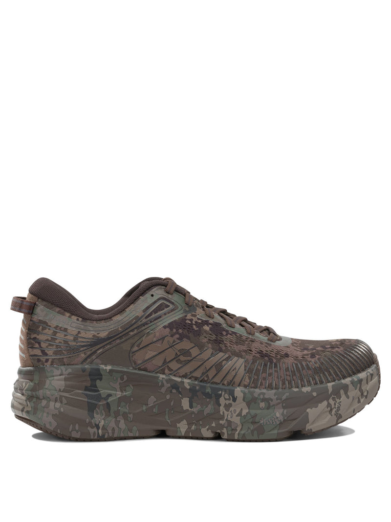 Hoka Hoka Bondi 7 Beams Low-top Sneakers Brown - World Class Fashion