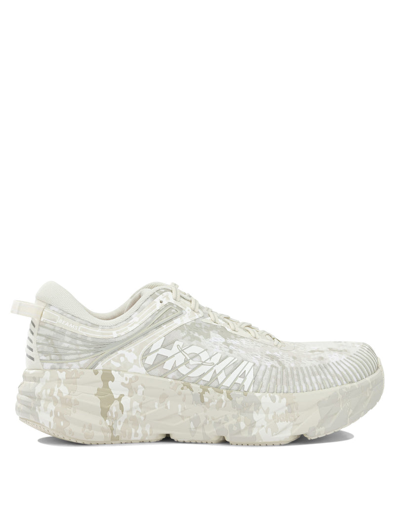 Hoka Hoka Bondi 7 Beams Low-top Sneakers Beige - World Class Fashion