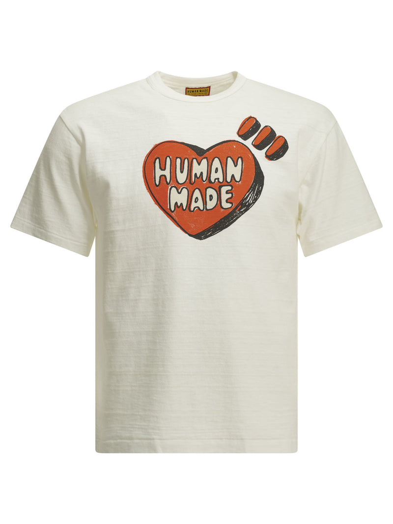 Human Made Human Made Slub Crew-neck T-shirt White - World Class Fashion