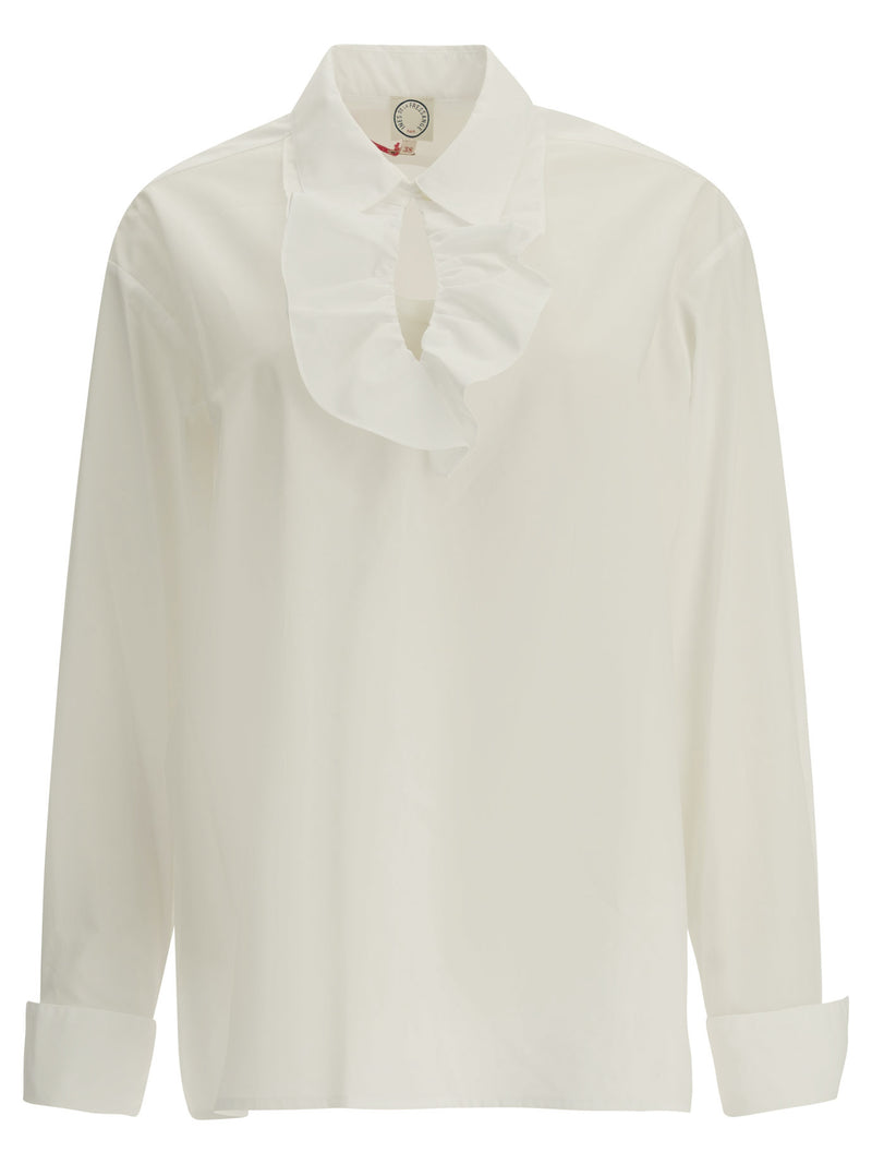 Ines De La Fressange Ines De La Fressange Cotton Shirt White Women - World Class Fashion