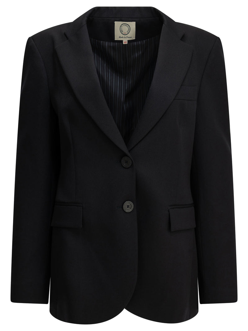 Ines De La Fressange Ines De La Fressange Virgin Wool Jacket Blue Women - World Class Fashion