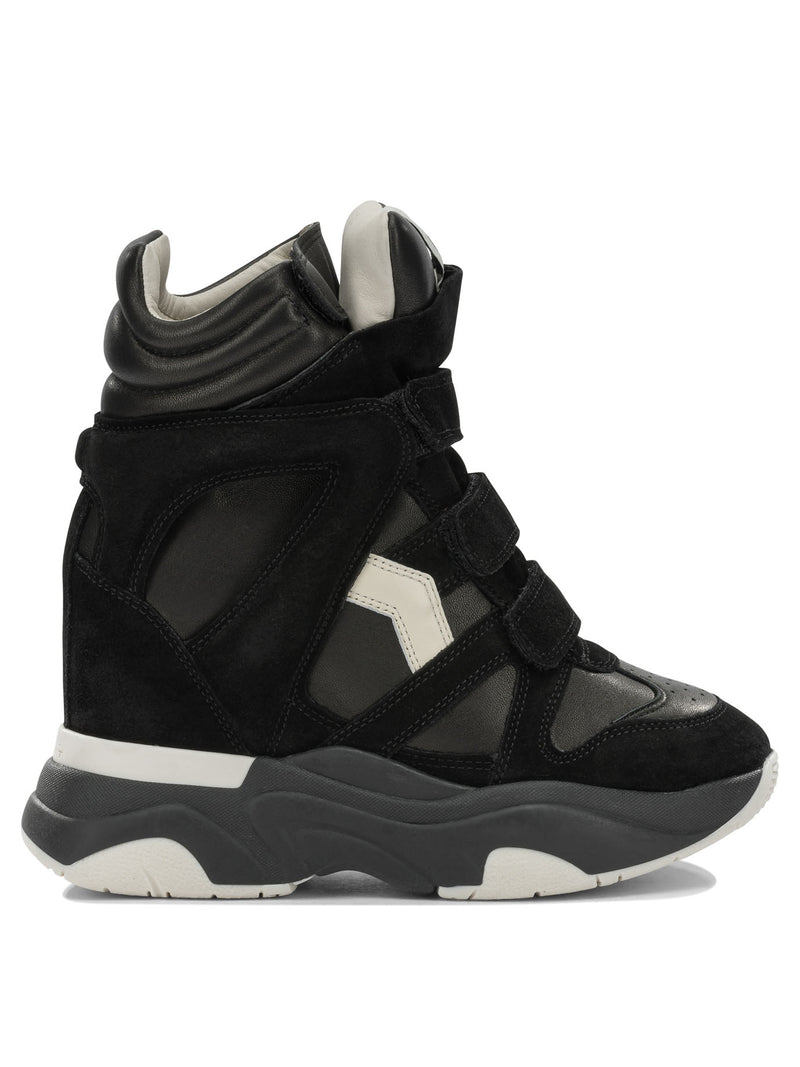 Isabel Marant Isabel Marant Balskee High Top Sneakers Black - World Class Fashion