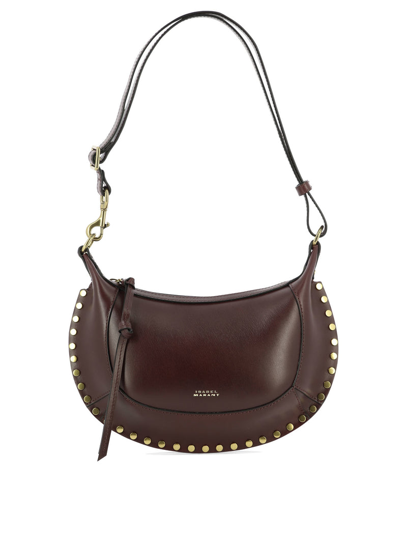 Isabel Marant Isabel Marant Oskan Moon Small Shoulder Bag Bordeaux - World Class Fashion