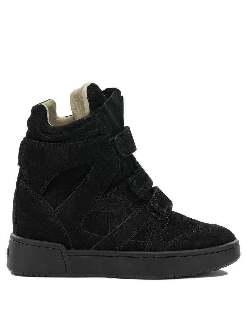 Isabel Marant Isabel Marant Im3 Zapatillas Altas Negras - World Class Fashion