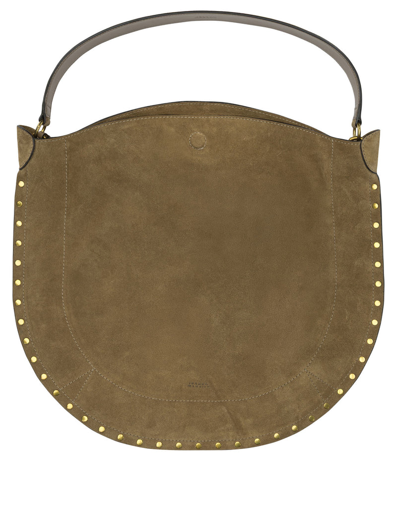 Isabel Marant Isabel Marant Oskan Hobo Soft Large Shoulder Bag Brown - World Class Fashion